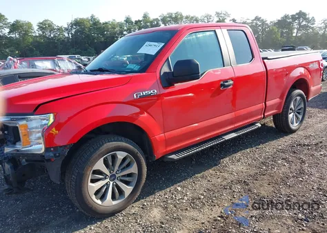 2018 Ford F-150 Xl z USA, uszkodzony, nr VIN 1FTEX1EPXJKE83774